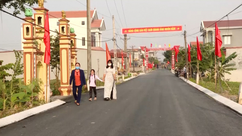 Đ&oacute;n Tết tr&ecirc;n những khu d&acirc;n cư n&ocirc;ng th&ocirc;n mới kiểu mẫu