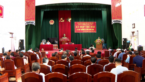 Kỳ họp thứ hai, HĐND x&atilde; Kim Sơn