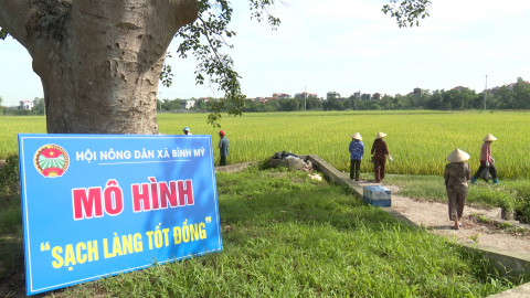  Chung tay l&agrave;m sạch x&oacute;m l&agrave;ng