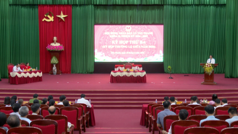Kỳ họp thứ ba, HĐND x&atilde; T&acirc;n Thanh