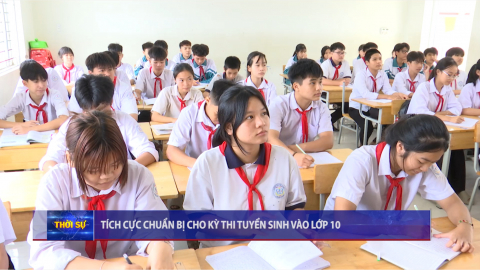 T&iacute;ch cực chuẩn bị cho kỳ thi tuyển sinh v&agrave;o lớp 10
