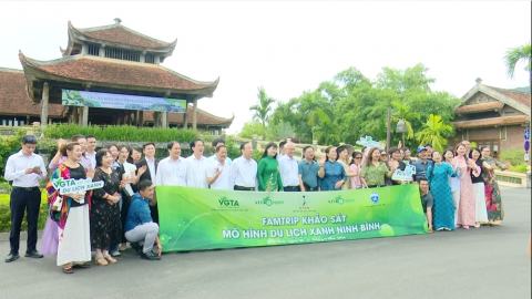 Vitagreen th&uacute;c đẩy ph&aacute;t triển du lịch xanh ở Ninh B&igrave;nh
