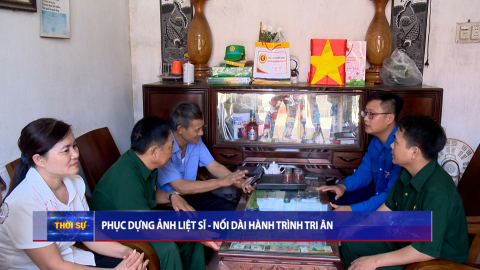 Phục dựng ảnh liệt sĩ - Nối d&agrave;i h&agrave;nh tr&igrave;nh tri &acirc;n