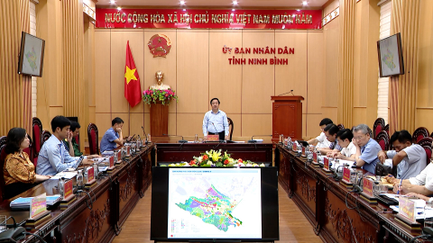 UBND tỉnh cho &yacute; kiến v&agrave;o Đồ &aacute;n điều chỉnh Quy hoạch chung th&agrave;nh phố Tam Điệp