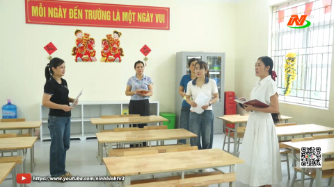 Gi&aacute;o dục Ninh B&igrave;nh t&iacute;ch cực chuẩn bị cho năm học mới 