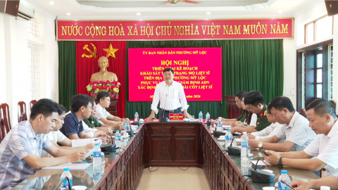 Đẩy mạnh chiến dịch t&igrave;m kiếm, quy tập v&agrave; x&aacute;c định danh t&iacute;nh h&agrave;i cốt liệt sĩ