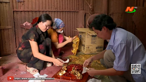 C&aacute;t Đằng &ndash; Giữ hồn nghề sơn m&agrave;i truyền thống