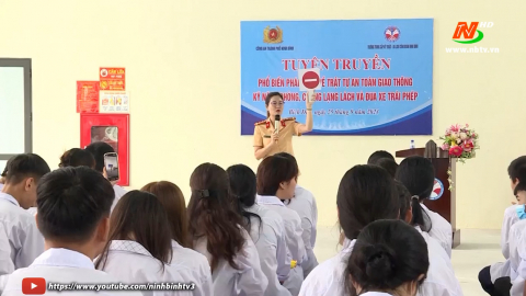 Ngăn ngừa thanh thiếu ni&ecirc;n vi phạm trật tự an to&agrave;n giao th&ocirc;ng