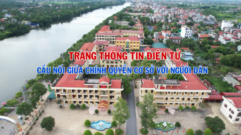 Trang th&ocirc;ng tin điện tử - Cầu nối giữa ch&iacute;nh quyền cơ sở với người d&acirc;n