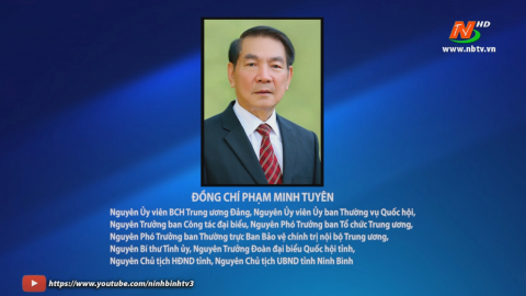 T&oacute;m tắt tiểu sử đồng ch&iacute; Phạm Minh Tuy&ecirc;n