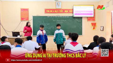 Ứng dụng A.I tại trường THCS Bắc L&yacute;