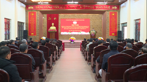 Tiếp x&uacute;c giữa cử tri với người ứng cử đại biểu Quốc hội, đại biểu HĐND tỉnh kh&oacute;a XVI tại x&atilde; Giao Ninh