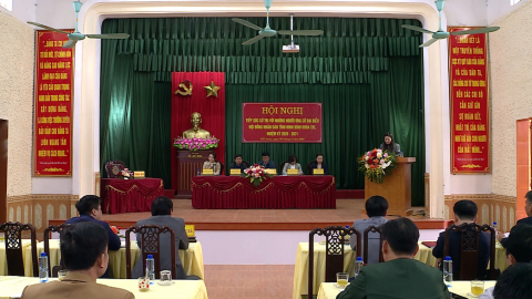 Tiếp x&uacute;c giữa cử tri với người ứng cử đại biểu HĐND tỉnh Ninh B&igrave;nh kh&oacute;a XVI tại x&atilde; Hải Xu&acirc;n