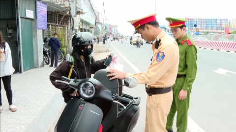 Tăng cường bảo đảm trật tự an to&agrave;n giao th&ocirc;ng cho lứa tuổi học sinh