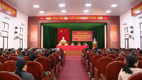 Tiếp x&uacute;c giữa cử tri với người ứng cử đại biểu HĐND tỉnh Ninh B&igrave;nh kh&oacute;a XVI tại x&atilde; Kh&aacute;nh Hội
