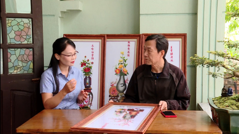 Văn L&acirc;m &ndash; Tinh hoa nghề th&ecirc;u đất Cố đ&ocirc;