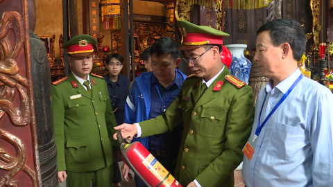 Ph&ograve;ng chống ch&aacute;y nổ trong c&aacute;c khu di t&iacute;ch