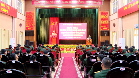 Khai mạc hội thi x&acirc;y dựng tiến tr&igrave;nh biểu huấn luyện chiến đấu