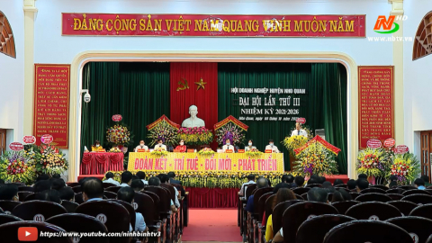 Đại hội Doanh nghiệp huyện Nho Quan nhiệm kỳ 2021 - 2026