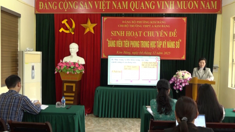 N&acirc;ng cao chất lượng sinh hoạt chuy&ecirc;n đề trong sinh hoạt chi bộ