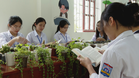 Lan tỏa văn h&oacute;a đọc trong học đường