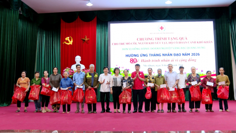 Lan tỏa l&ograve;ng nh&acirc;n &aacute;i theo tư tưởng của Chủ tịch Hồ Ch&iacute; Minh