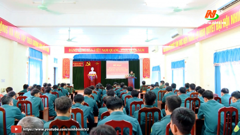 Bế mạc lớp bồi dưỡng chuy&ecirc;n m&ocirc;n nghiệp vụ qu&acirc;n sự cho Chỉ huy trưởng Ban CHQS cấp x&atilde;