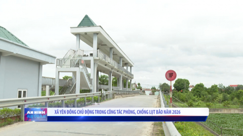 X&atilde; Y&ecirc;n Đồng chủ động trong c&ocirc;ng t&aacute;c ph&ograve;ng, chống lụt b&atilde;o năm 2026