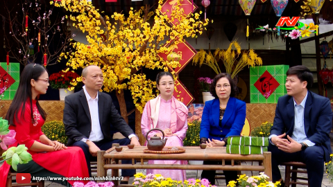 Con đường n&ocirc;ng sản Ninh B&igrave;nh
