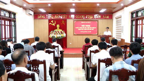 Đảng ủy x&atilde; Y&ecirc;n Từ triển khai nhiệm vụ 6 th&aacute;ng cuối năm