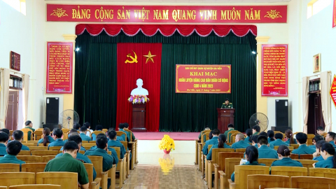 Gia Viễn huấn luyện n&acirc;ng cao d&acirc;n qu&acirc;n cơ động năm 2023