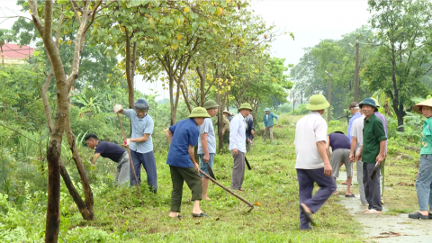 Cựu chiến binh B&igrave;nh Mỹ gương mẫu, đi đầu