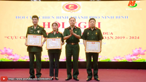 Hội CCB th&agrave;nh phố Ninh B&igrave;nh tổng kết phong tr&agrave;o thi đua &ldquo;CCB gương mẫu&rdquo;