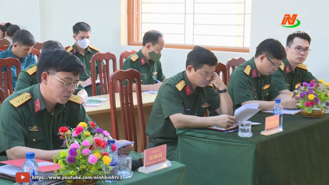 Đảng ủy qu&acirc;n sự huyện kim Sơn tổng kết 10 năm thực hiện nghị quyết 765 của qu&acirc;n ủy trung ương