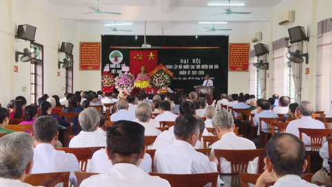 Đại hội th&agrave;nh lập Hội người cao tuổi huyện Kim Sơn