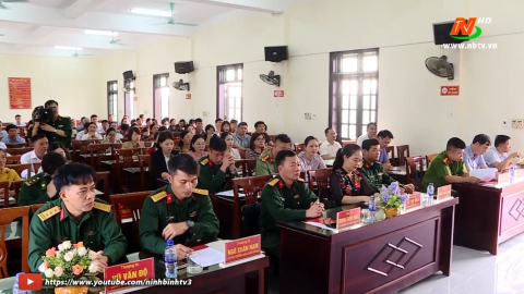 Kim Sơn bồi dưỡng kiến thức QPAN cho đối tượng 4