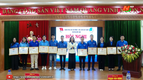 Huyện đo&agrave;n Kim Sơn tổng kết c&ocirc;ng t&aacute;c Đo&agrave;n - Hội năm 2024