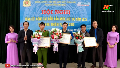 Hội nghị Tổng kết c&ocirc;ng t&aacute;c đảm bảo an ninh trật tự, an to&agrave;n giao th&ocirc;ng đường sắt năm 2024 