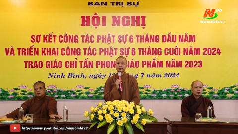 Gi&aacute;o hội Phật gi&aacute;o tỉnh Ninh B&igrave;nh t&iacute;ch cực tham gia c&ocirc;ng t&aacute;c an sinh x&atilde; hội
