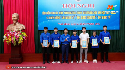 Tỉnh đo&agrave;n tổng kết c&ocirc;ng t&aacute;c Đo&agrave;n v&agrave; phong tr&agrave;o thanh ni&ecirc;n trường học