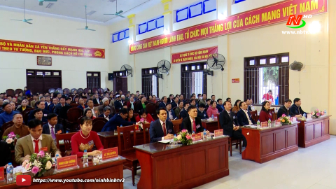 Đại hội đại biểu Mặt trận Tổ quốc Việt Nam x&atilde; Y&ecirc;n Thắng nhiệm kỳ 2024- 2029