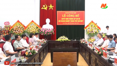 Tam Điệp ph&aacute;t triển Đảng trong c&aacute;c doanh nghiệp