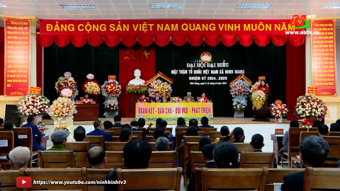 Đại hội đại biểu Mặt trận Tổ quốc Việt Nam x&atilde; Ninh Giang nhiệm kỳ 2024- 2029