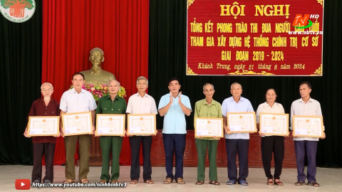 Tổng kết phong tr&agrave;o Người cao tuổi tham gia x&acirc;y dựng hệ thống ch&iacute;nh trị cơ sở