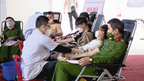Lan tỏa phong tr&agrave;o hiến m&aacute;u t&igrave;nh nguyện ở th&agrave;nh phố Ninh B&igrave;nh