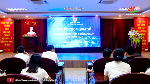 Chương tr&igrave;nh bấm n&uacute;t lựa chọn &ldquo;H&oacute;a đơn may mắn&rdquo; Qu&yacute; l/2024