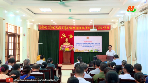 Truyền th&ocirc;ng vận động n&ocirc;ng d&acirc;n xử l&yacute; r&aacute;c thải