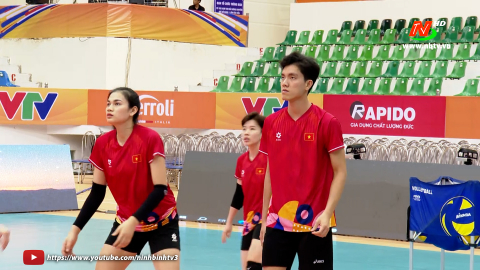 Sẵn s&agrave;ng cho v&ograve;ng tứ kết giải b&oacute;ng chuyền nữ quốc tế VTV Cup