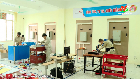 Kỳ thi kỹ năng nghề tỉnh Ninh B&igrave;nh