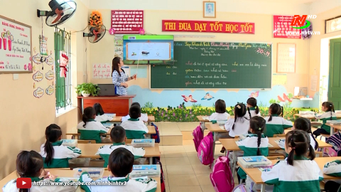 Kim Sơn n&acirc;ng cao chất lượng dạy v&agrave; học